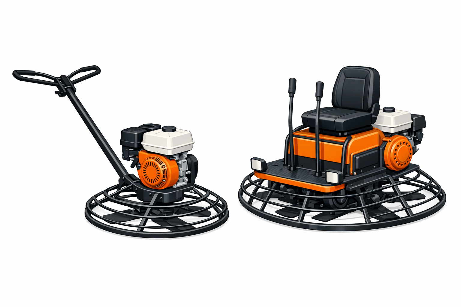 power trowel machine